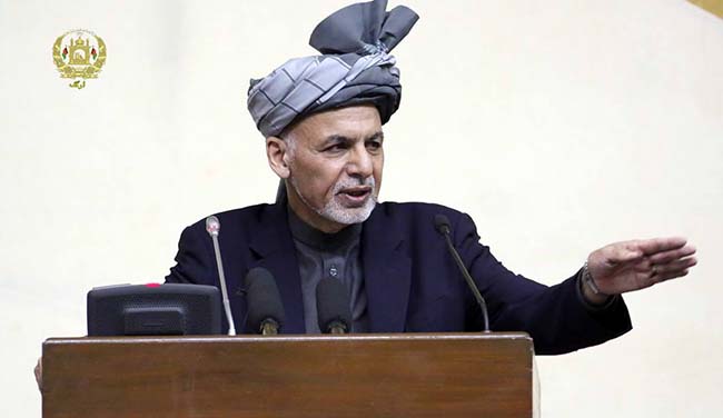 Ghani Demands Removal of Taliban from Pakistan